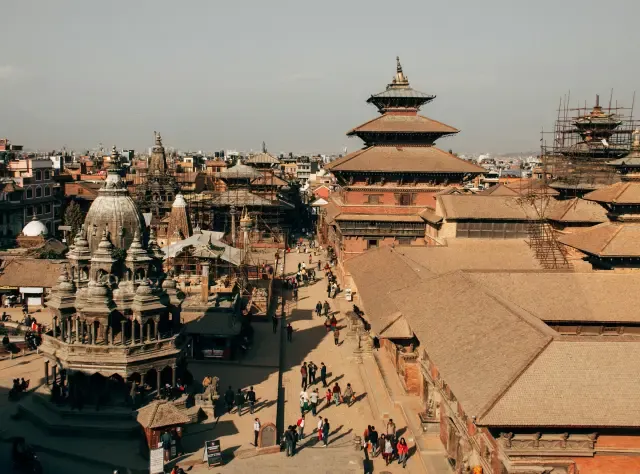 Filming location in Nepal