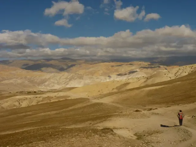 Filming location in Nepal
