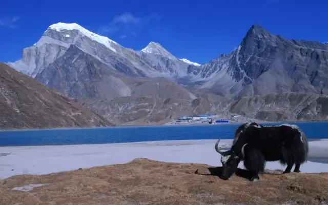 Filming location in Nepal