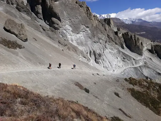 Filming location in Nepal