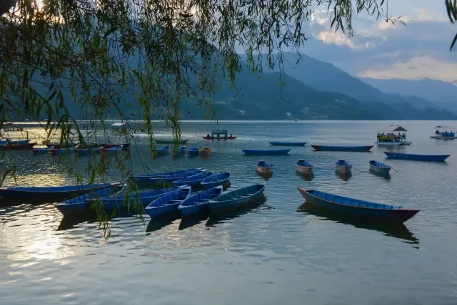 Filming location in Nepal