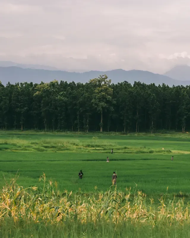 Filming location in Nepal