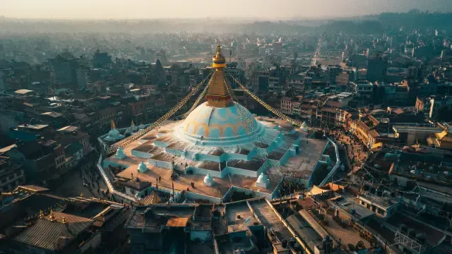 Filming location in Nepal