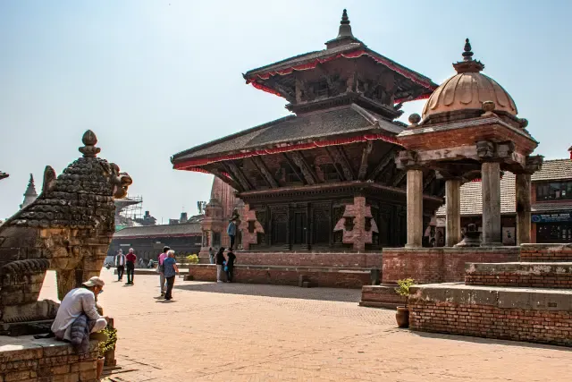 Filming location in Nepal