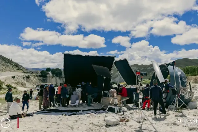 Filming location in Nepal